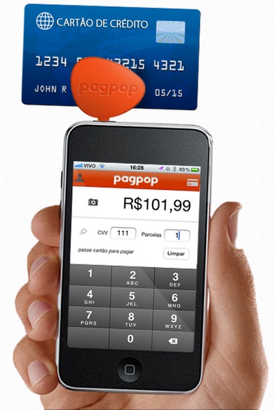 Logo PAGPOP Cartão de Crédito no Celular Sem Maquininha