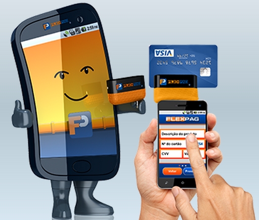 FlexPag - Receber cartões pelo celular