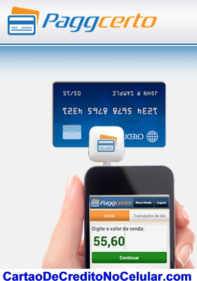 PaggCerto Cartão de Crédito no Celular