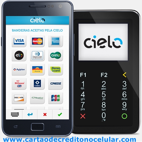 Cielo Digital - Leitor de Cartões de Crédito e Débito para Celular da Cielo mobile .